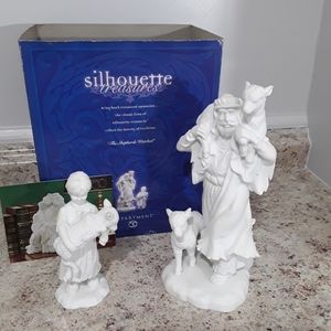 Dept 56 Silhouette Treasured "The Shepherd's Watched" 78629 Nativity